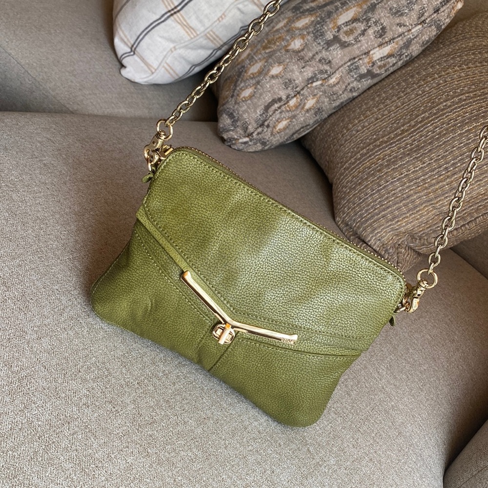 Botkier Mini Valentina Green Crossbody